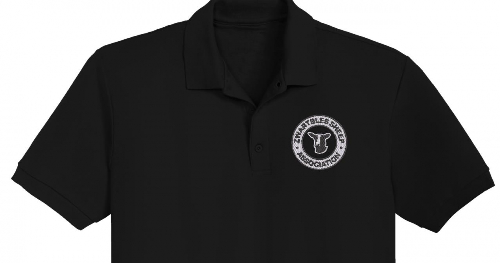 Zwartbles Polo Shirt - inc. Zwartbles Sheep Association logo
