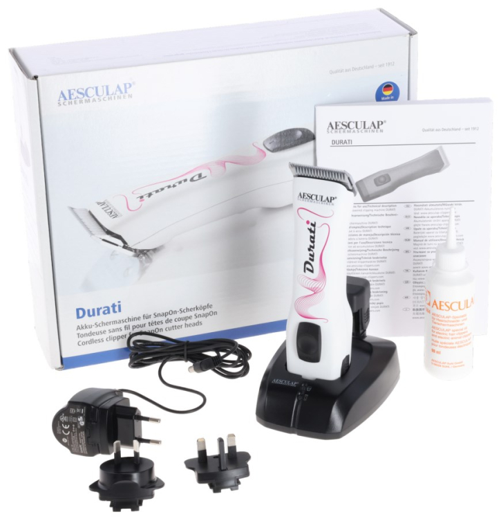 Aesculap Cordless Clipper Durati ProWhite